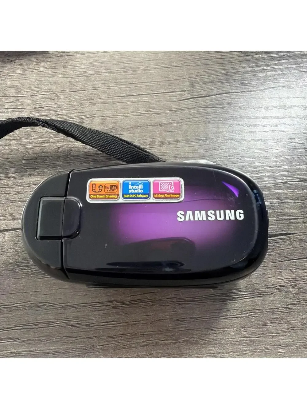 Samsung Memory Cam SMX-C20RN NTSC Digital Camcorder w/Accessories Tested Working
